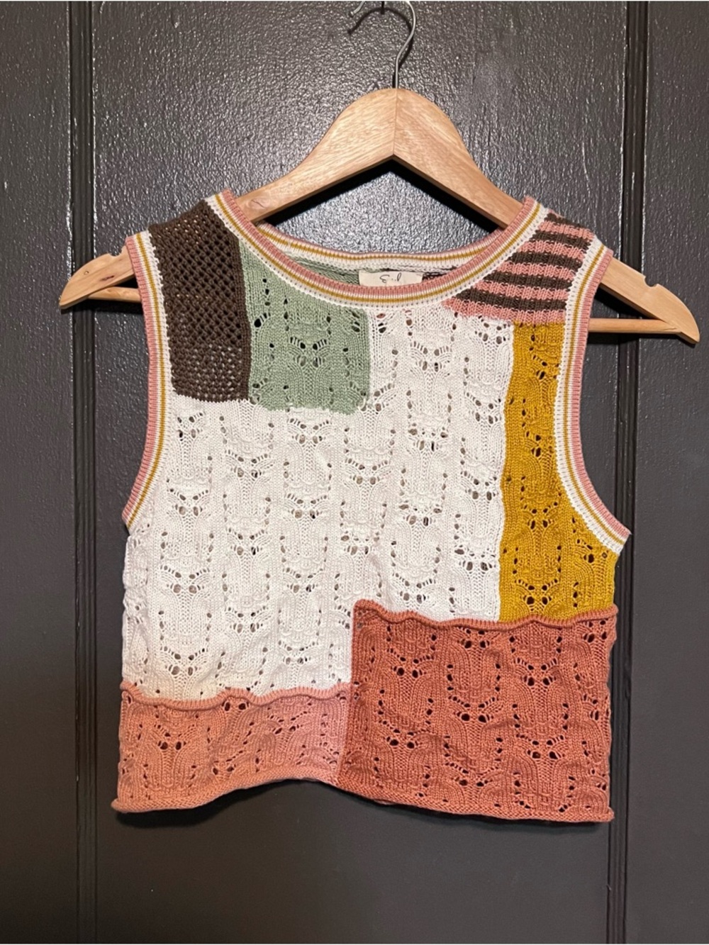 Cute Knit Tank Top - Picture 1 of 7
